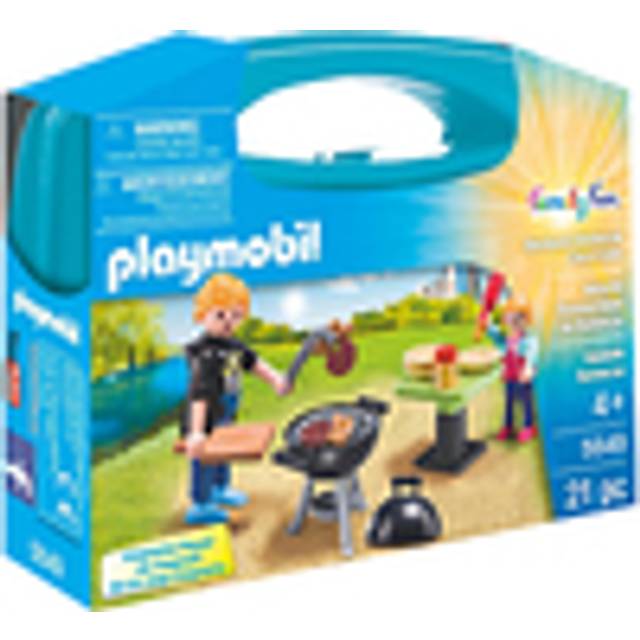 Playmobil 5649 Backyard Barbecue Carry Case - Small