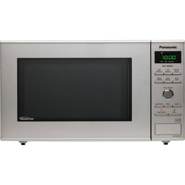 Panasonic NN-SD27HSBPQ Solo Inverter Microwave Oven, 23 Litre, 1000 W, Stainless Steel