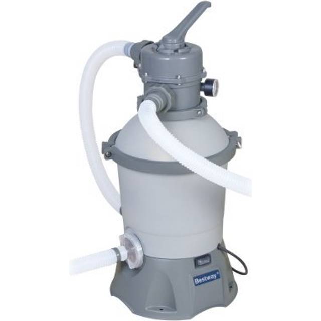 Bestway 58515-2 3028 L/H Sand Filtering Pump, Multicolor, 36 x 52.5 x 36 cm