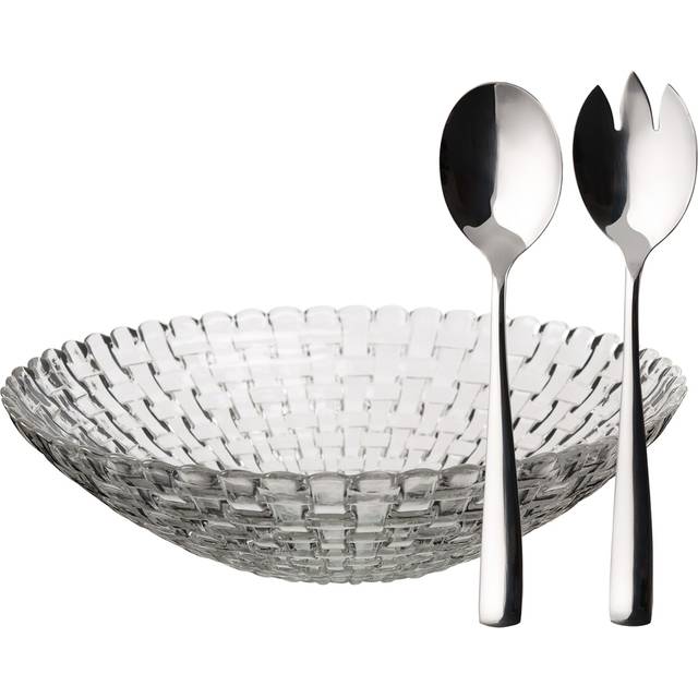 Glitter Salad Bowl & Salad Cutlery