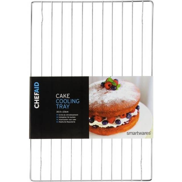 Chef Aid Oblong Cake Rack Banded, 30.5 x 23cm