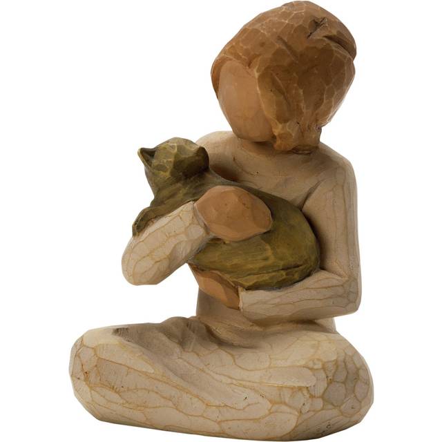 Kindness Girl Figurine - Ivory (7.5cm H X 6cm W X 5cm D)
