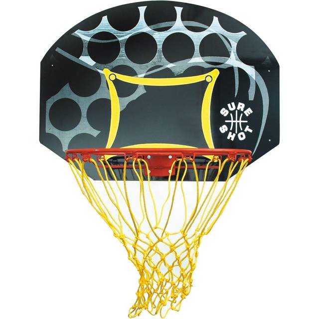 Sure Shot Junior Basketball Backboard & Ring - Wall Mounted - 90x60cm