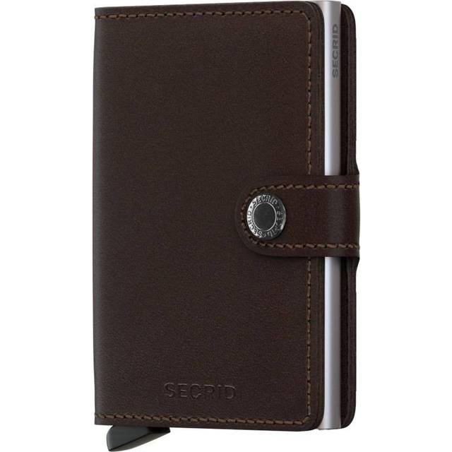 Secrid Miniwallet Original Skinnplånbok Mörkbrun