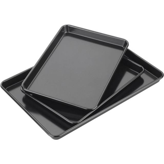 Tala Performance 3 Piece Baking Tray Set - Black