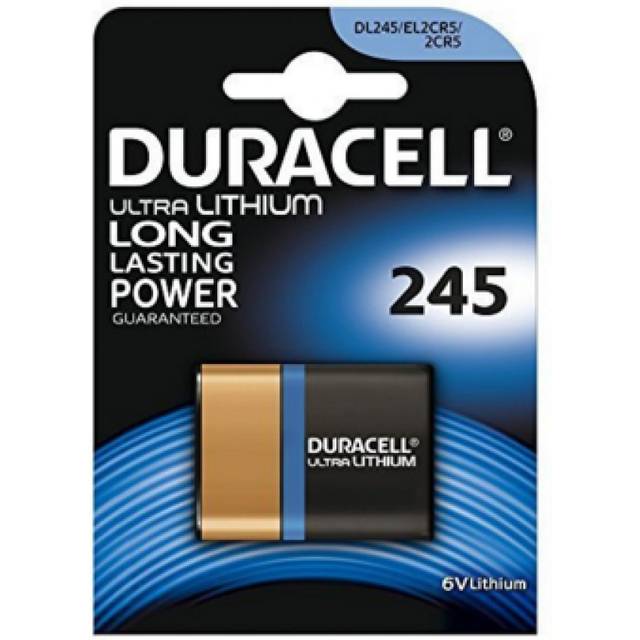 Duracell Ultra Photo 245, 6 V, Nikkel-oxyhydroxide (NiOx)