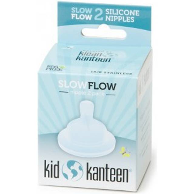 Klean Kanteen 1000454 flänshållare långsamt dricksflöde 2 stycken, transparent