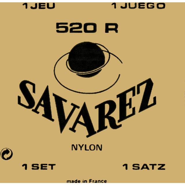 Savarez 520R Nylonsaiten-Satz für Konzertgitarre Medium Tension