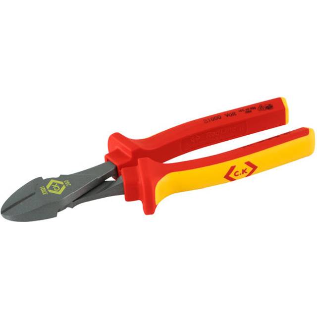 C.K RedLine VDE High Leverage Chrome Vanadium Steel Side Cutters - 200mm