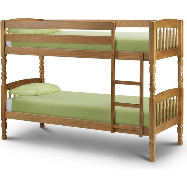 Julian Bowen Lincoln Single Solid Pine Bunk Bed - Wood - Double Bunk