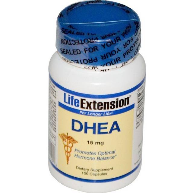 Life Extension - DHEA 15 mg - 100 Capsules