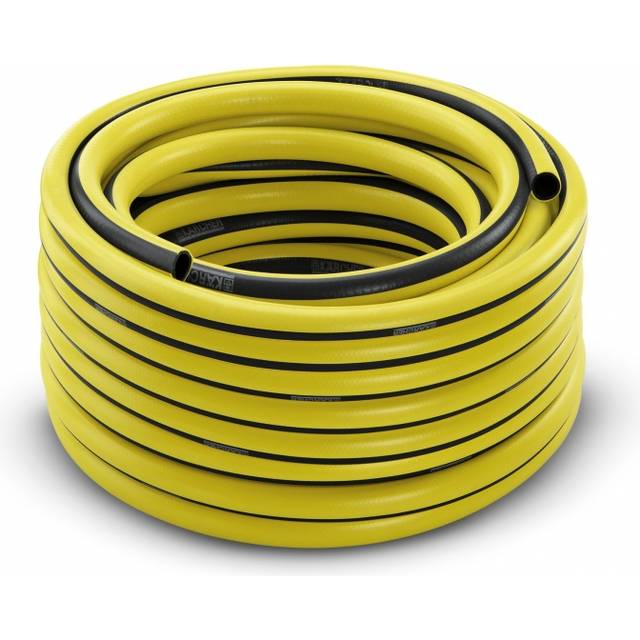 Kärcher 2.645-139.0 Kärcher Primoflex Bevattningsslang 3 Lager Anti-Uv Yttre Lager 24 Bar 1/2 Tum 50 M, Gul, Svart, 50 m