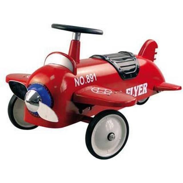 Goki Ride-on Airplane, Red