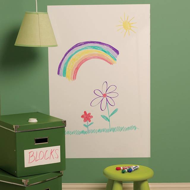 Wallies Big & Bold Dry Erase Mural | Wowcher