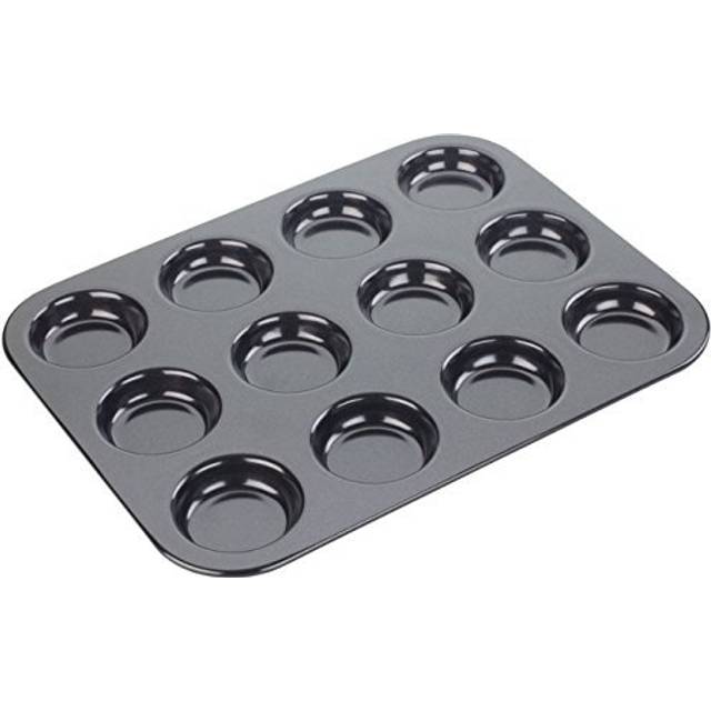 Tala Performance 12 Cup Shallow Bun Tin Non-Stick Coating Steel