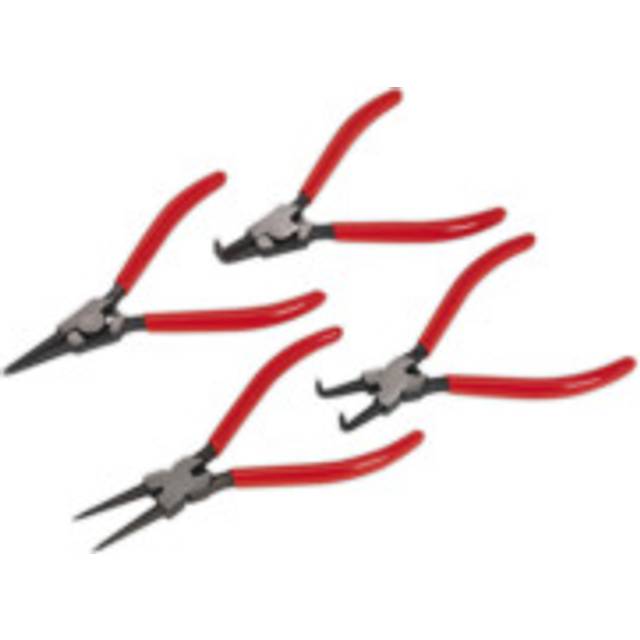 Sealey Circlip Pliers Set Snap Ring Internal External 4pc 180mm Premier