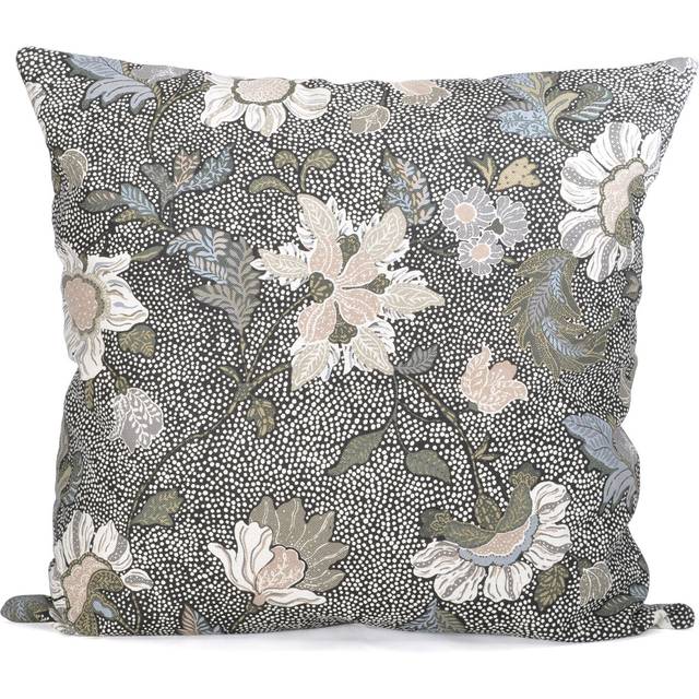 Ceannis Flower kuddfodral 50x50 cm Svart