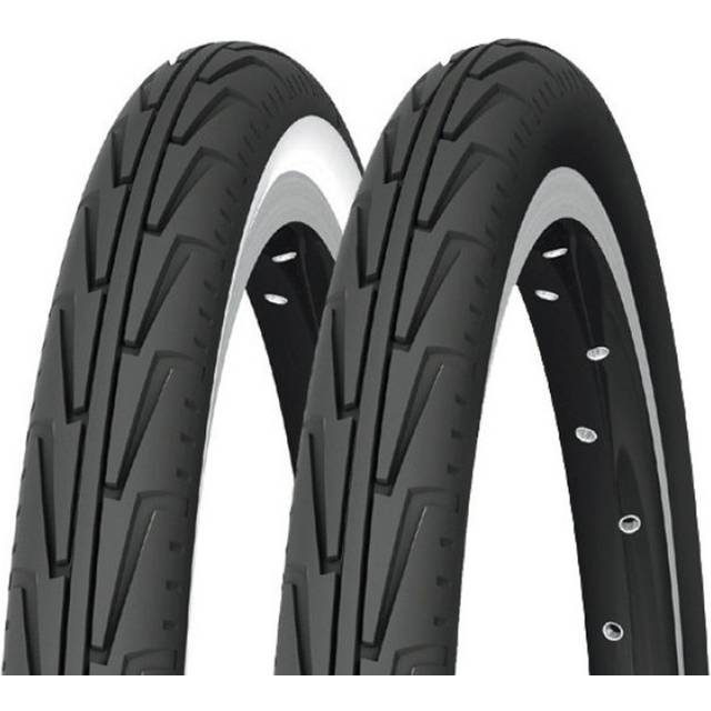 Michelin City'J - Rigid Tyre - Black / White (20 x 1.375 inch (37