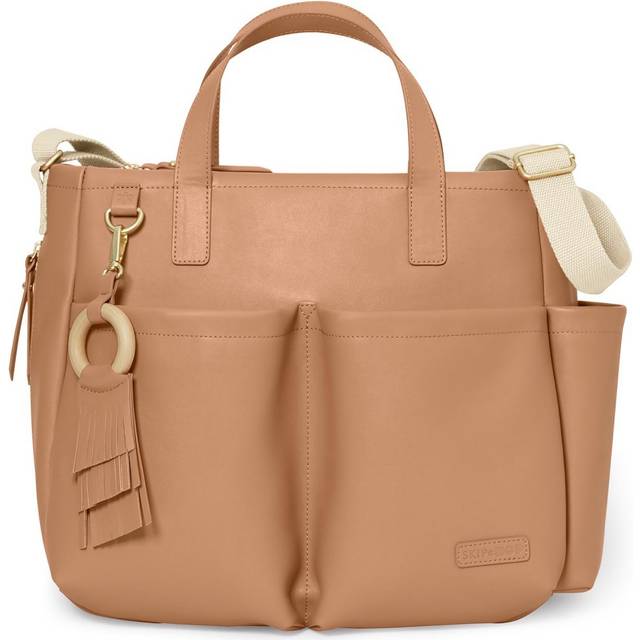 Skip Hop Greenwich Simply Chic Tote Changing Bag - Smoke