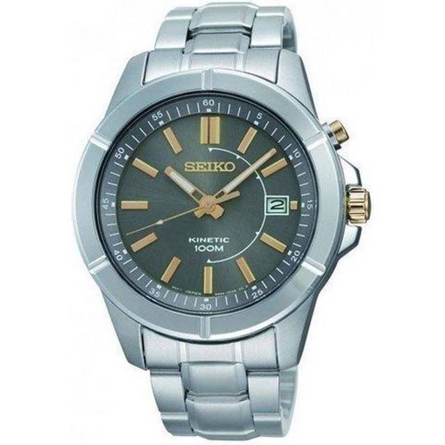 Seiko Men's SARY211 (PRESAGE Basic Line Style 60's Mechanical) Round Watch Silver multi-hand Analog
