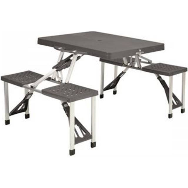 Easy Camp Toulouse Picnic Table with Seating Portable Folding Camp Furniture