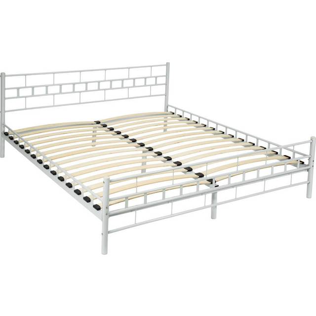 tectake Bed Frame Sängram 180x200cm - DIY sängstomme - Magasinet Bygg