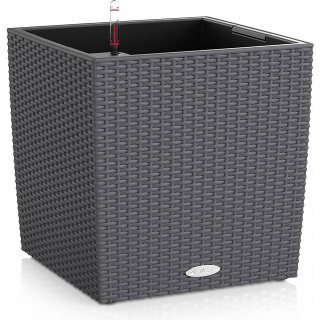 LECHUZA CUBE Cottage 30 granit 15372