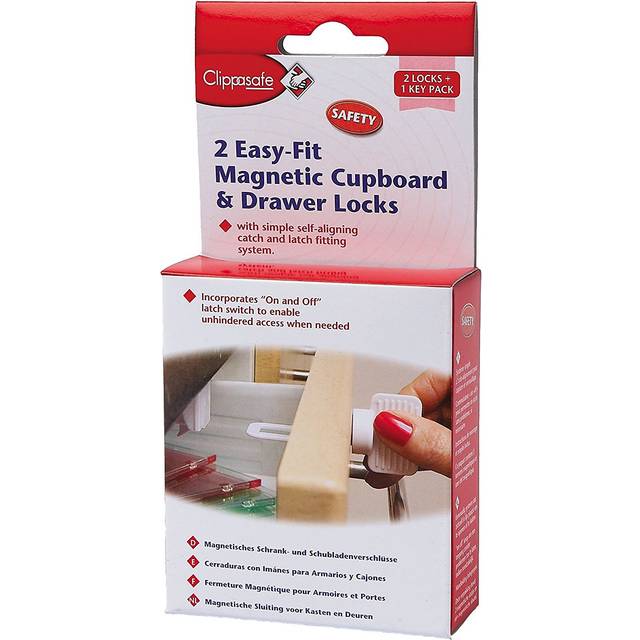 Easy Fit Magnetic Cupboard and Drawer Locks