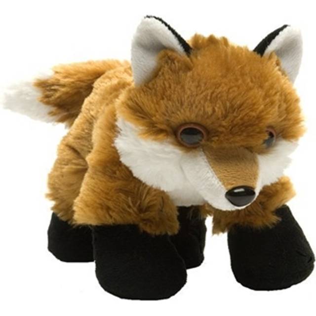 Wild Republic 16268 Hug'ems plyschdjur, gosedjur, räv 18 cm