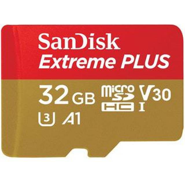 Extreme Plus microSDHC 32GB+SD Adapter