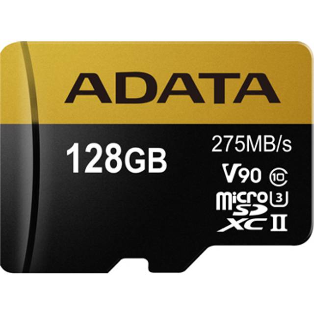 ADATA Premier ONE V90 128GB MicroSDXC UHS-II Class 10 memory card
