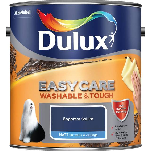 Dulux Easycare Matt Emulsion Paint, 2.5L, Sapphire Salute