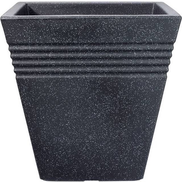 Stewart 40cm Square Piazza Planter (Marble Green)