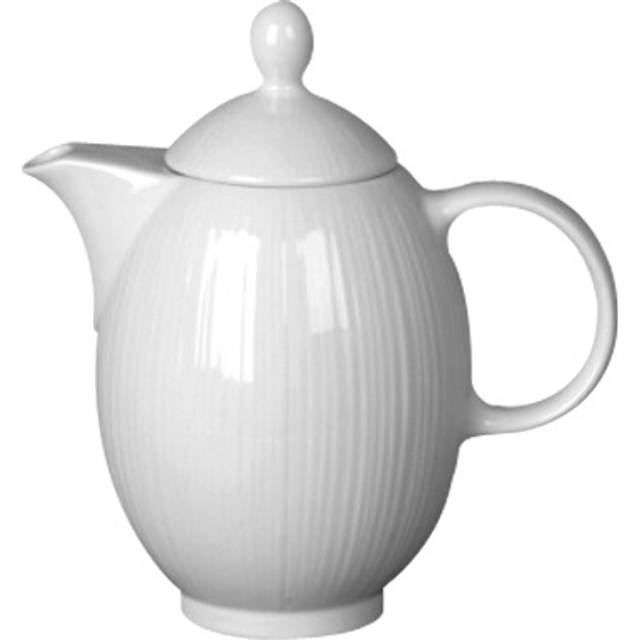 Steelite Spyro Coffee Pots with Medium Lids 600ml (Pack of 6)