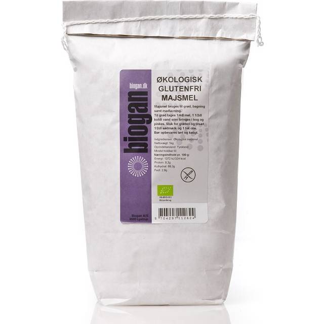 Biogan Majsmjöl glutenfri Ekologisk - 1 kg