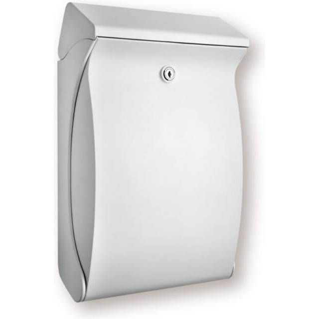 Burg Wächter 4905 W SWING Letterbox Plastic White Holds DIN C4 Mail