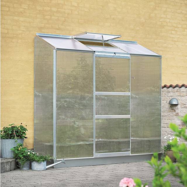 Altan 3 sektioner Poly, aluminium