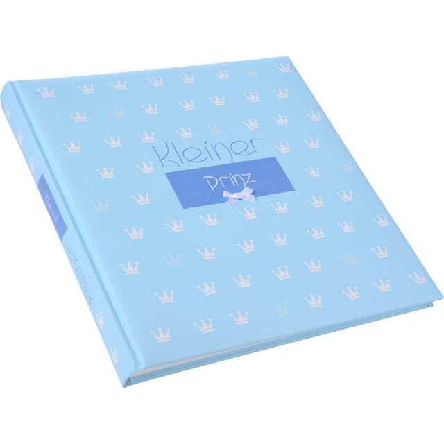 Baby Photo Album Small Princess Rose, 30 x 31 cm, 60 Pages with pergamine, with Relief-Type Lacquer and Accessories