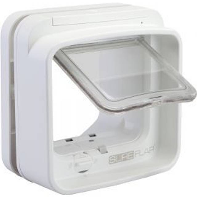 SureFlap Kattlucka med Microchip - Vit / DualScan