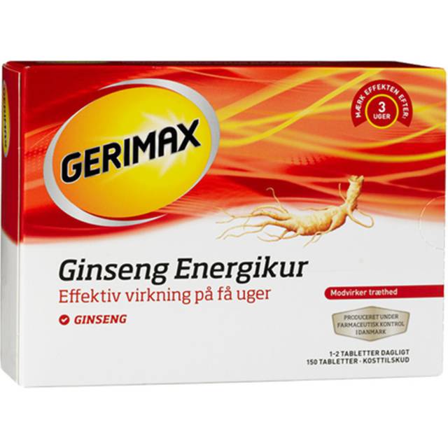 Gerimax Build up Energy - 120 tabletter