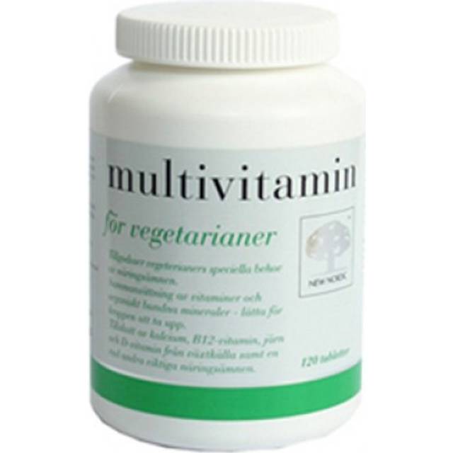 New Nordic Multivitamin för vegetarianer Tablett, 120 st