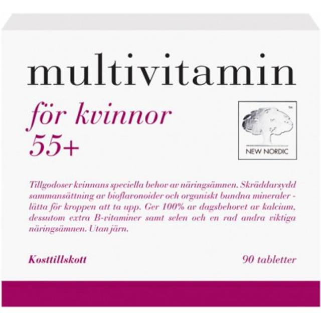 New Nordic Multivitamin för kvinnor 55+ 90 st