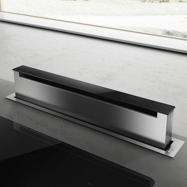 Elica PAN-GME down Draft Extractor - Stainless Steel