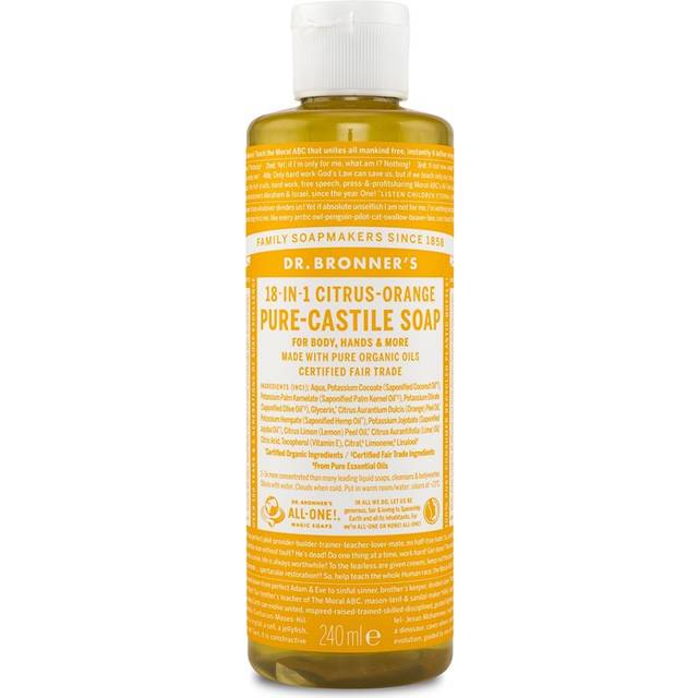 Dr.Bronner's Pure Castile Liquid Soap Citrus-Orange 240 ml