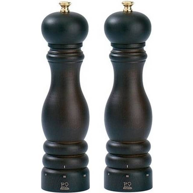 Paris DUO salt- och pepparkvarn 22 cm, black laquered - Black lacquered