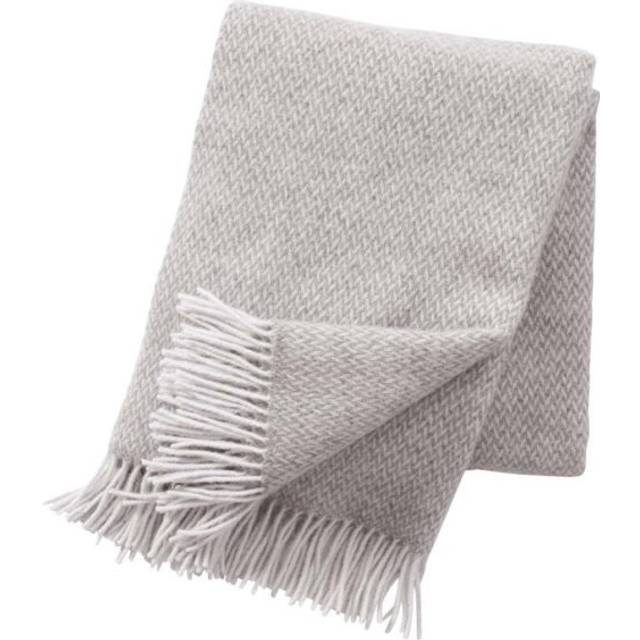Klippan Yllefabrik Pulse ullpläd sand (begie)