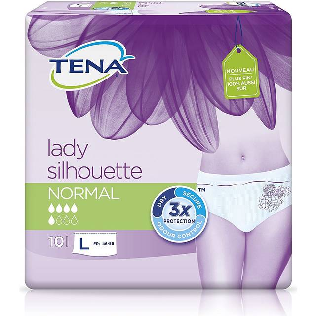 TENA Silhouette Normal M För medelstora urinläckage 12 st