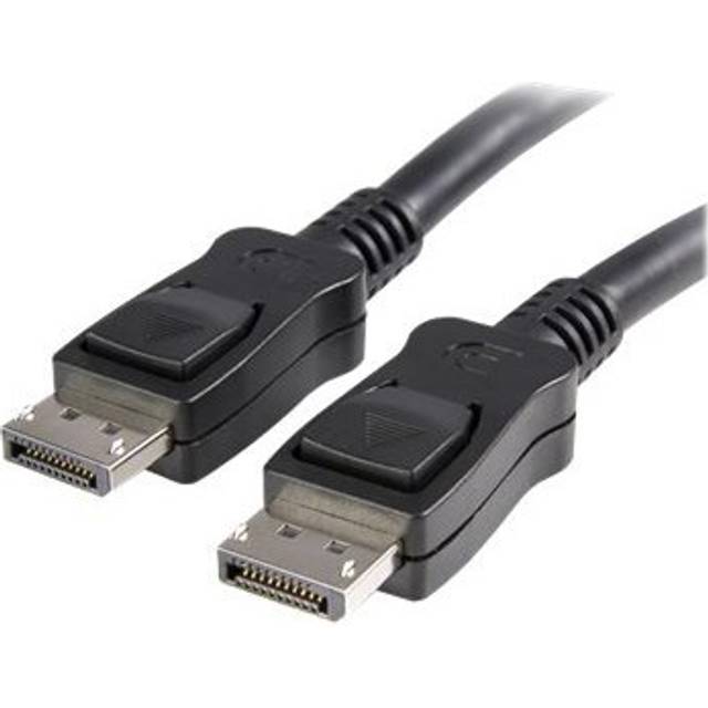 StarTech DISPL1M 1m DisplayPort 1.2 Cable With Latches Certified M/M
