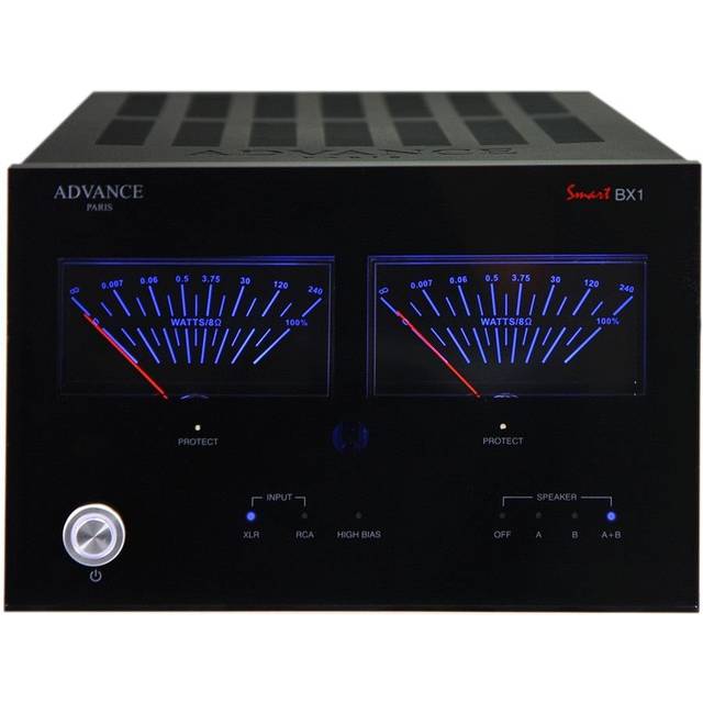 Advance Acoustic Smart BX1 stereoslutsteg i kompakt format, svart