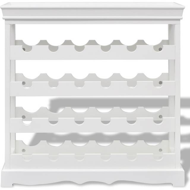 vidaXL Wine Cabinet Abreu White